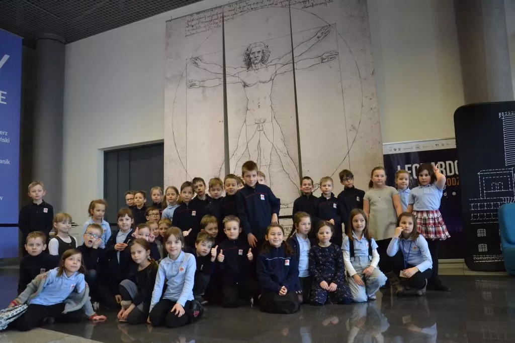 1SSP poznają Leonarda da Vinci
