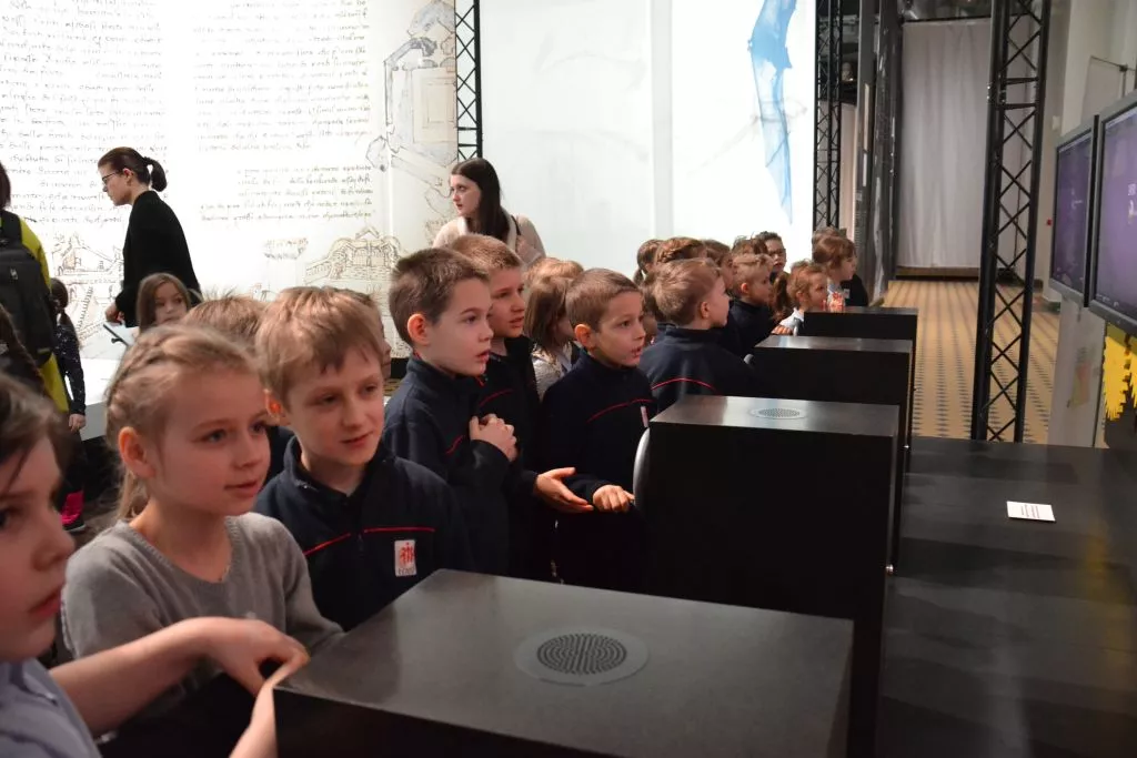 1SSP poznają Leonarda da Vinci