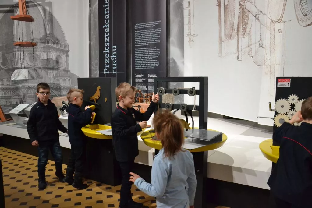 1SSP poznają Leonarda da Vinci