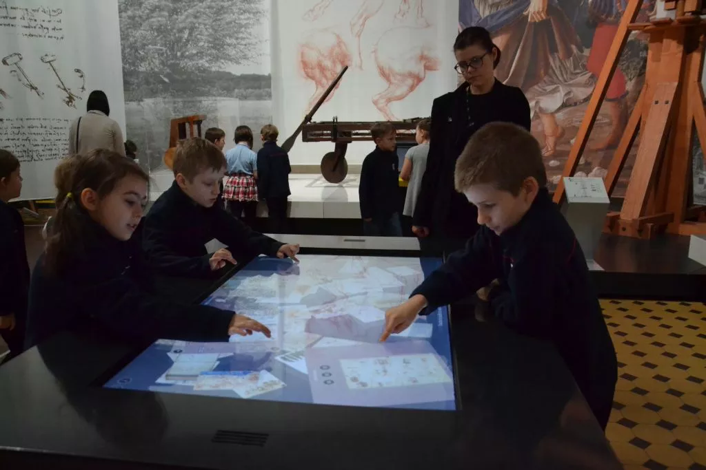 1SSP poznają Leonarda da Vinci