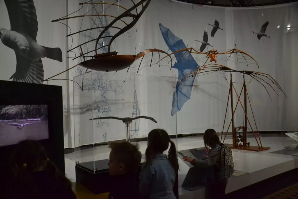 1SSP poznają Leonarda da Vinci