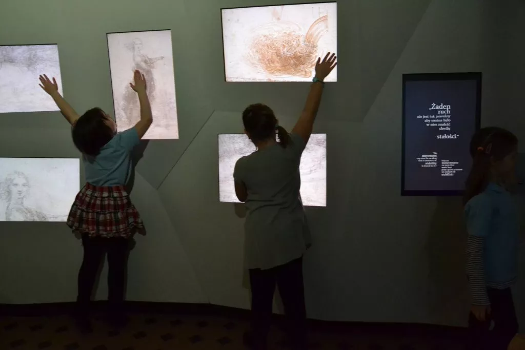 1SSP poznają Leonarda da Vinci