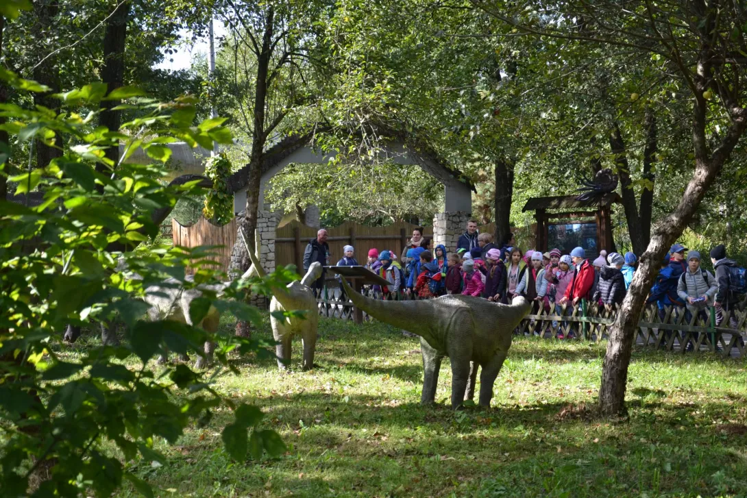 park jurajski w Bałtowie