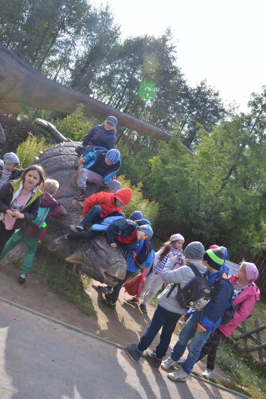 park jurajski w Bałtowie