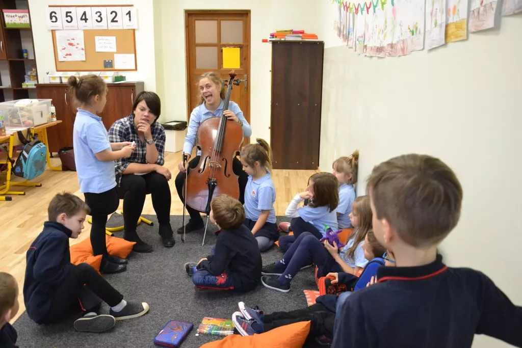 Zajęcia muzyczne z Zosią z 2lo.