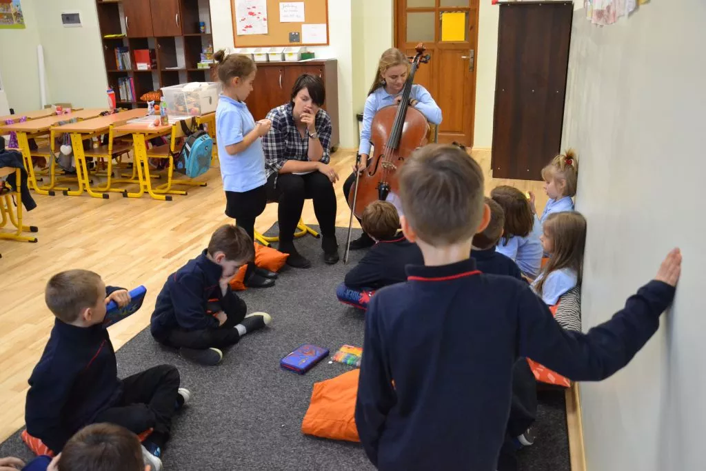 Zajęcia muzyczne z Zosią z 2lo.