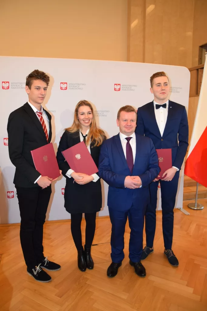 Stypendium Ministra Edukacji dla Jarka Kozioł