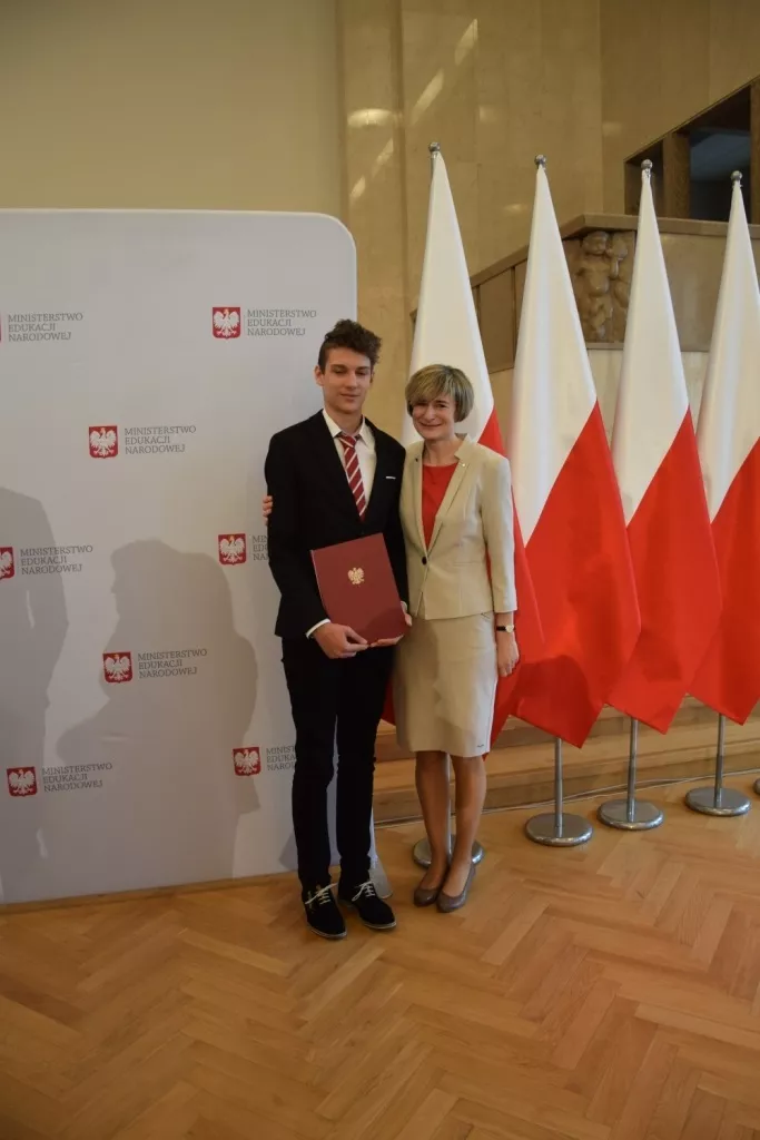 Stypendium Ministra Edukacji dla Jarka Kozioł