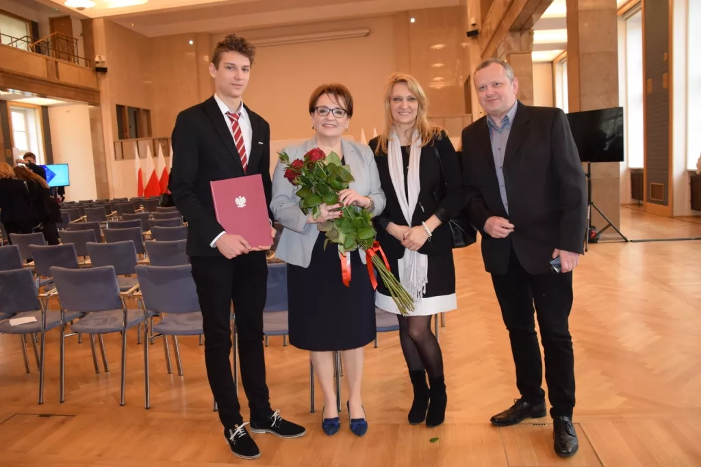Stypendium Ministra Edukacji dla Jarka Kozioł