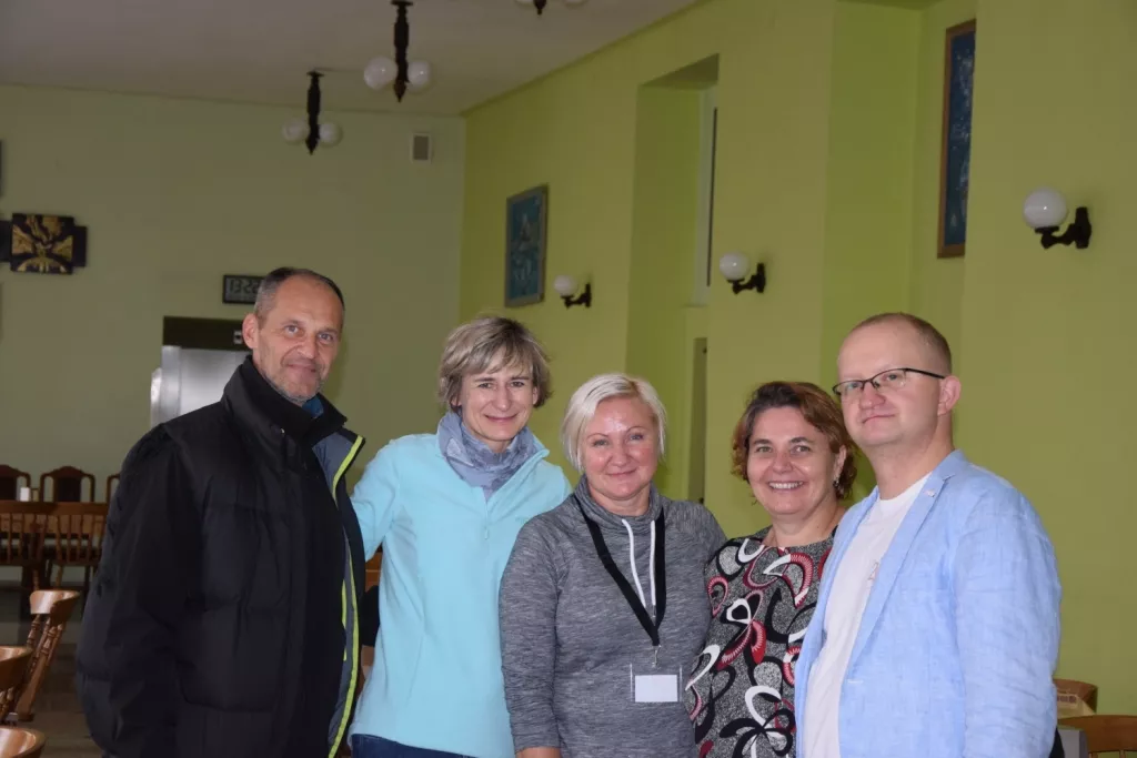 Grupa dzieci z Lyonu w SSP w Łodzi