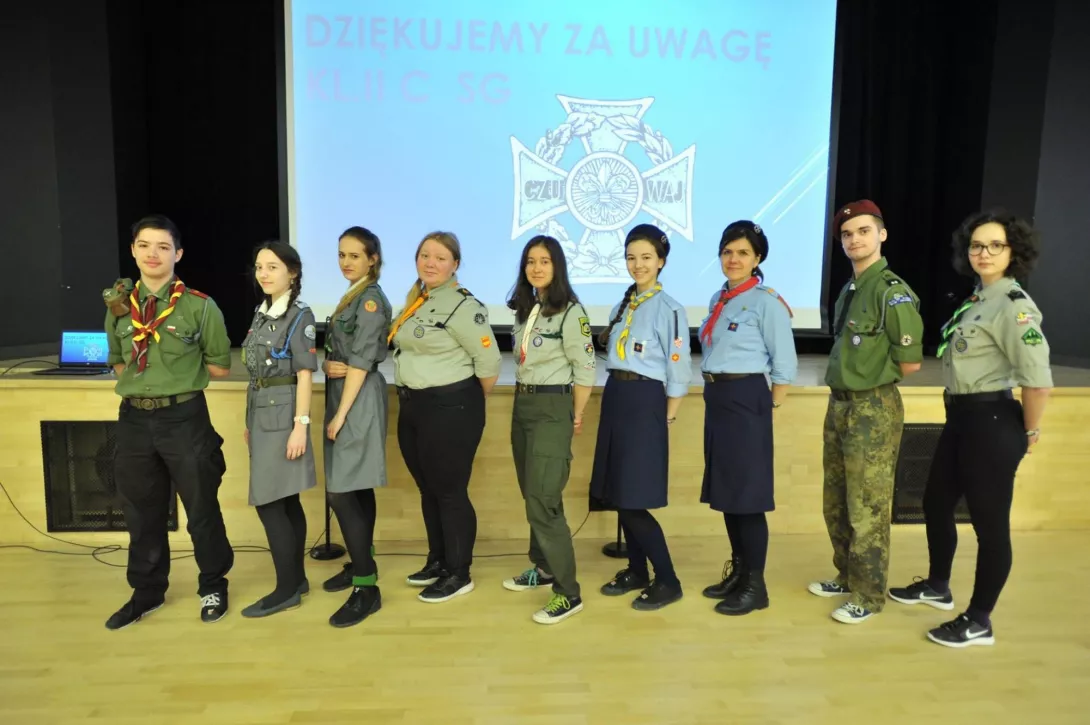 Dzień Myśli Braterskiej w naszej szkole (fot. Piotr Drzewiecki)