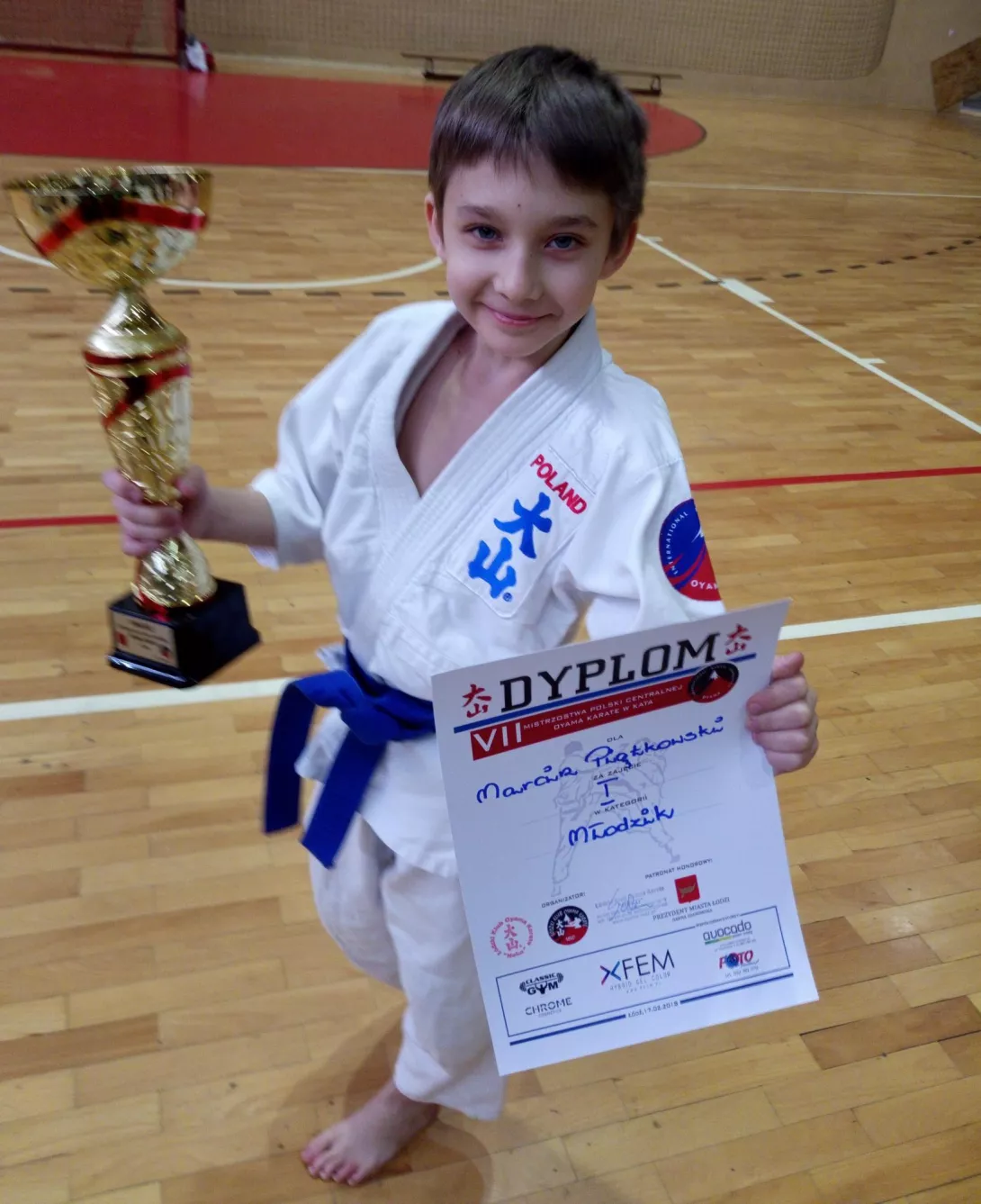 Marcin Mistrzem Polski Cenralnej 