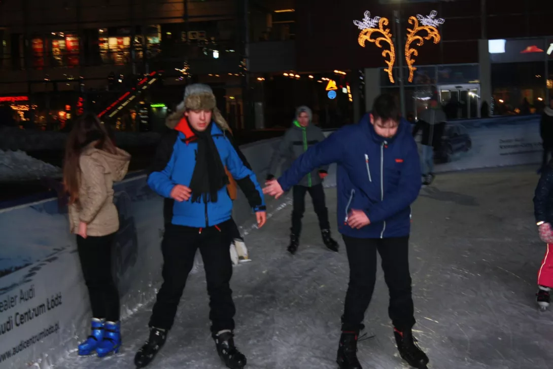 Lodowisko w Manufakturze