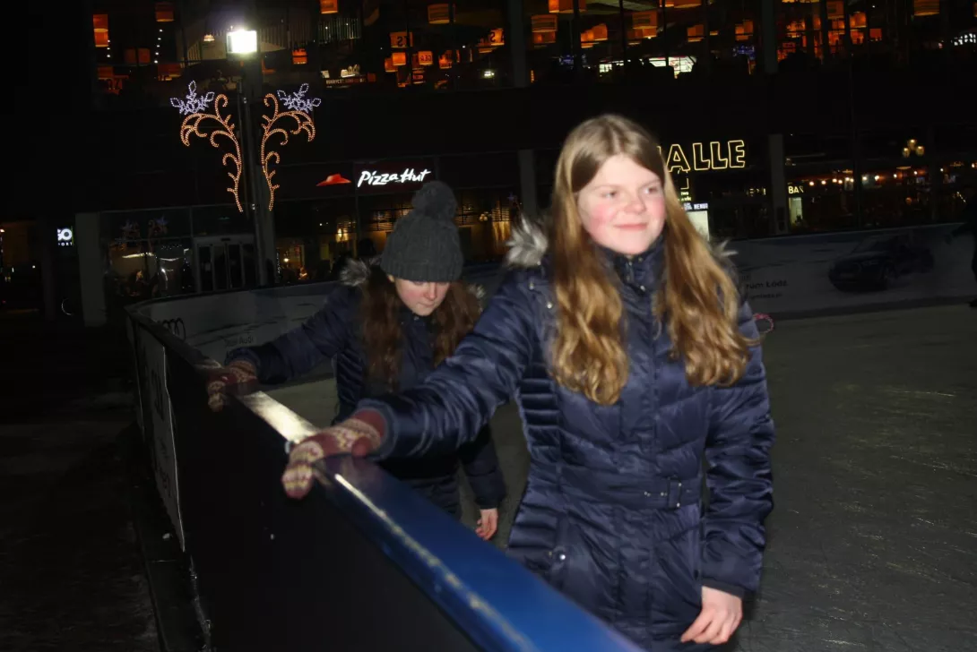 Lodowisko w Manufakturze