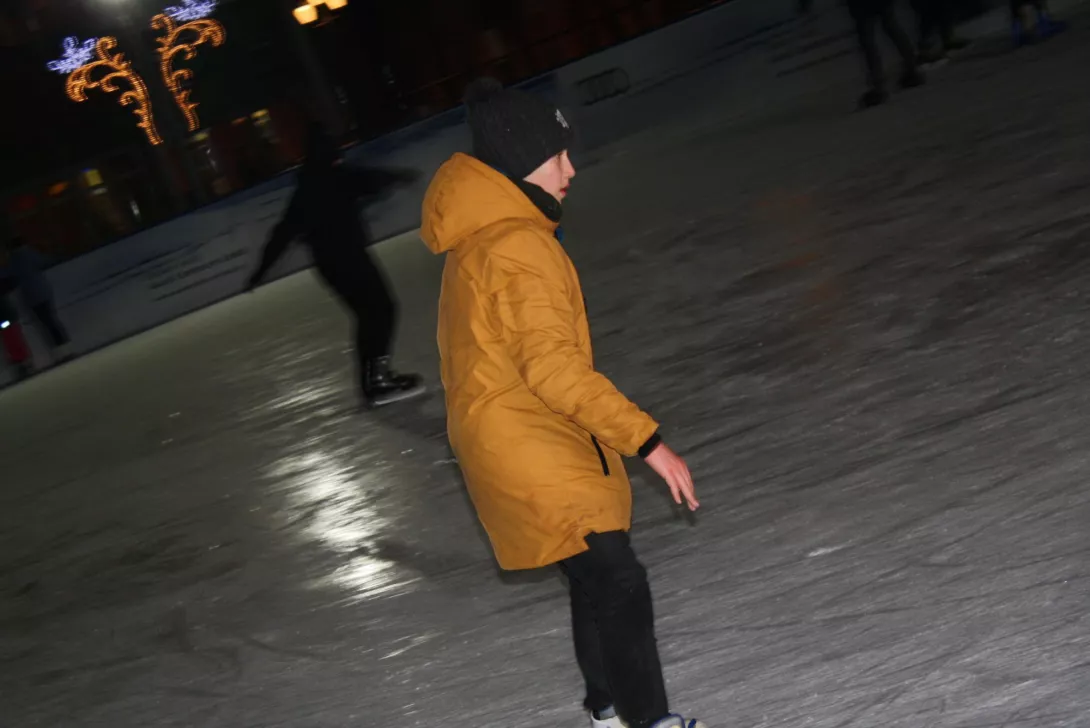 Lodowisko w Manufakturze