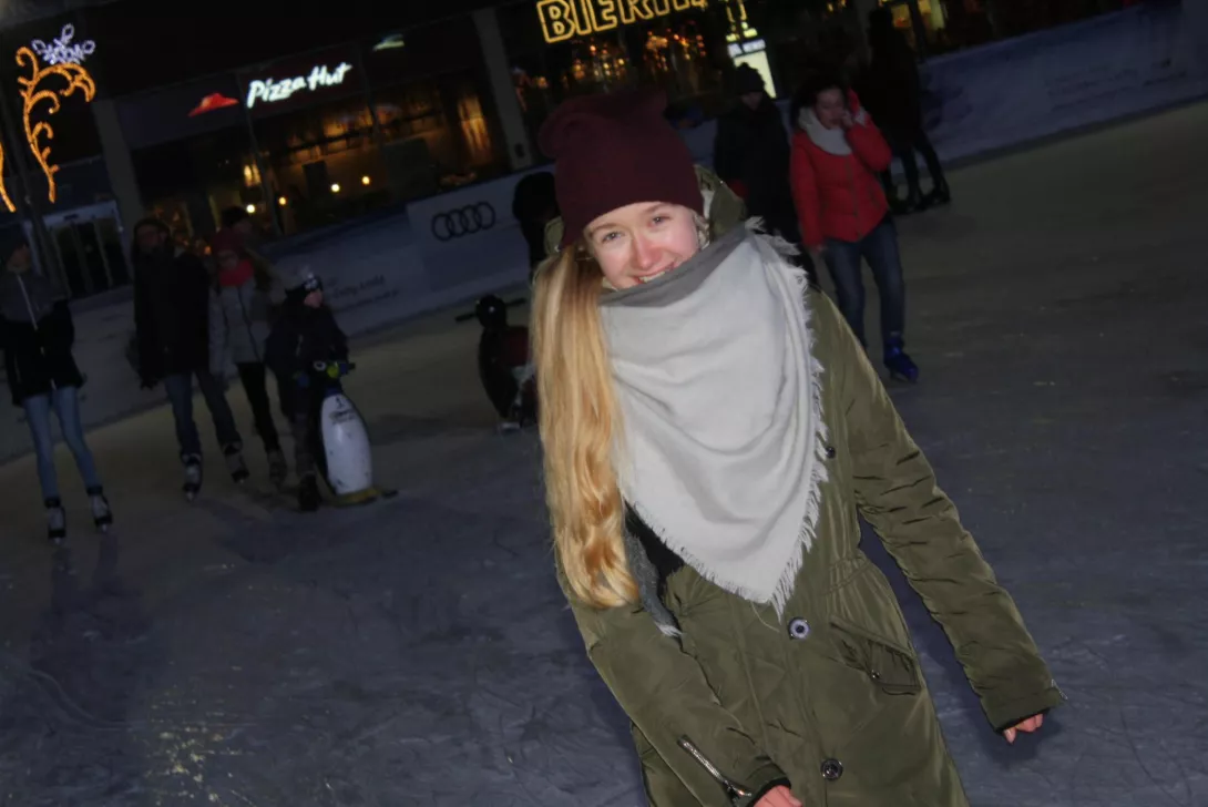 Lodowisko w Manufakturze