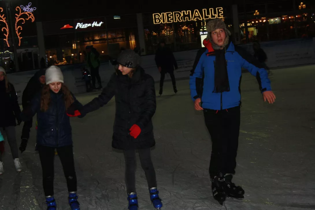 Lodowisko w Manufakturze