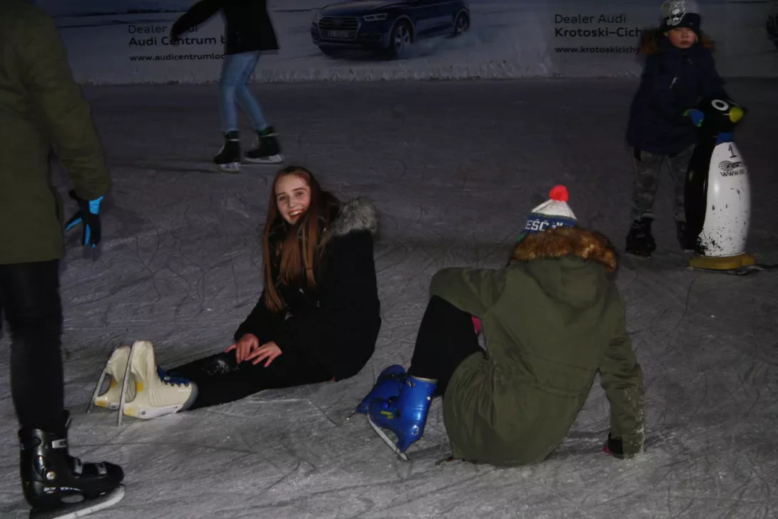 Lodowisko w Manufakturze