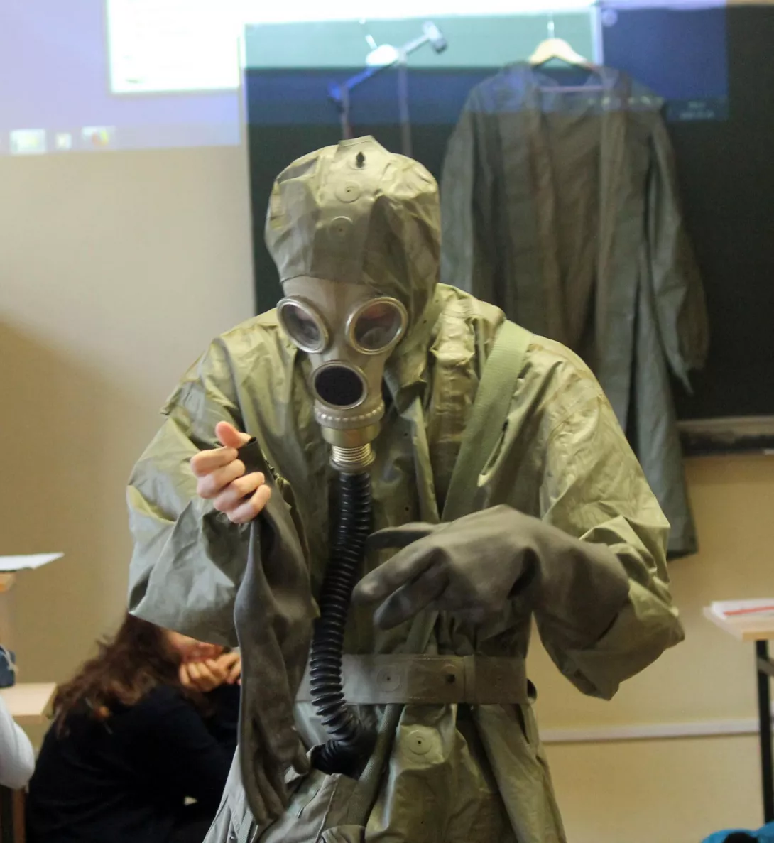 Lekcja EDB w klasie 1a SLO