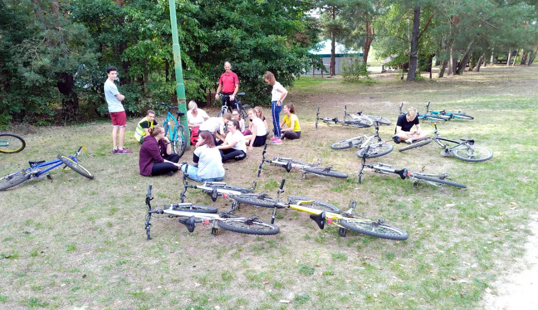 Odpoczynek przed wyprawą.