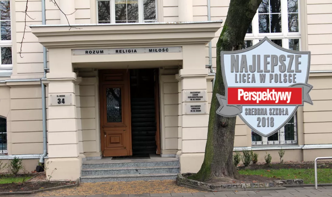 Nasze liceum jest srebrną szkołą - wg rankingu Perspektyw 2018.