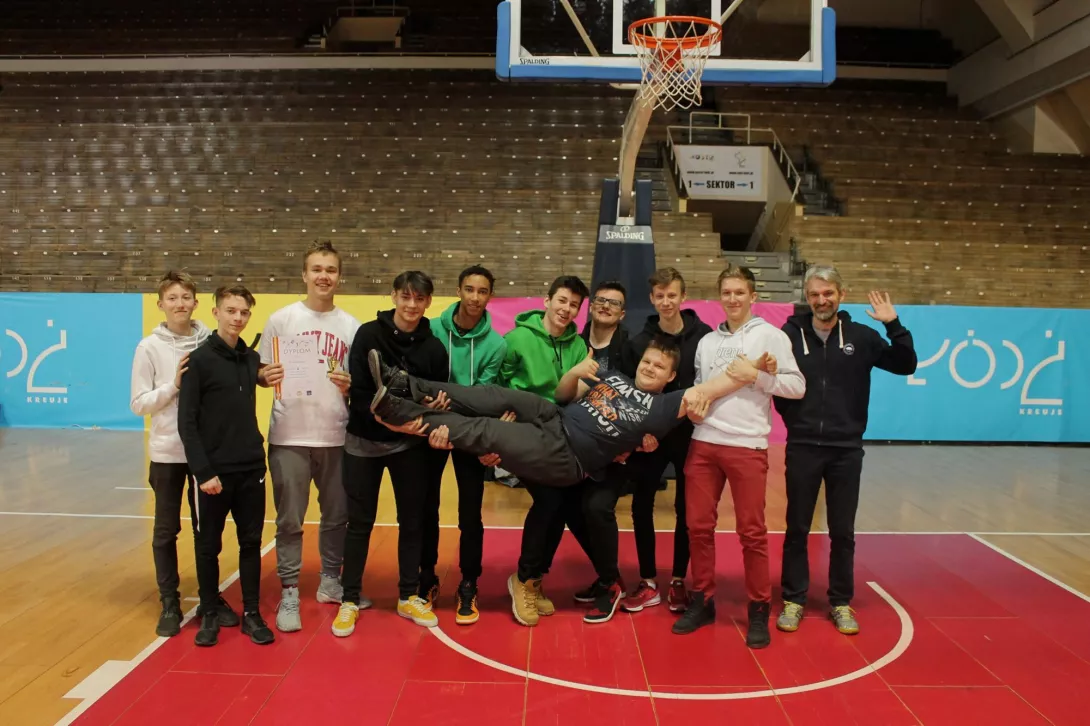 Sukces drużyny koszykarzy w Igrzyskach Młodzieży Szkolnej