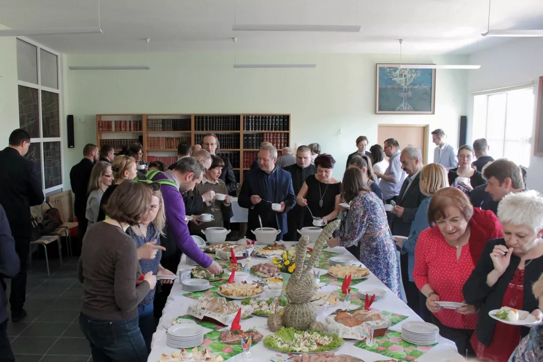 Spotkanie Wielkanocne kadry pedagogicznej i administracyjnej Zespołu Szkół Salezjańskich