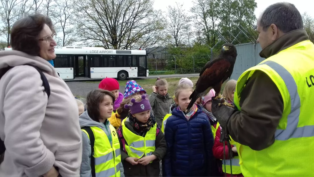 Z wizytą na łódzkim lotnisku