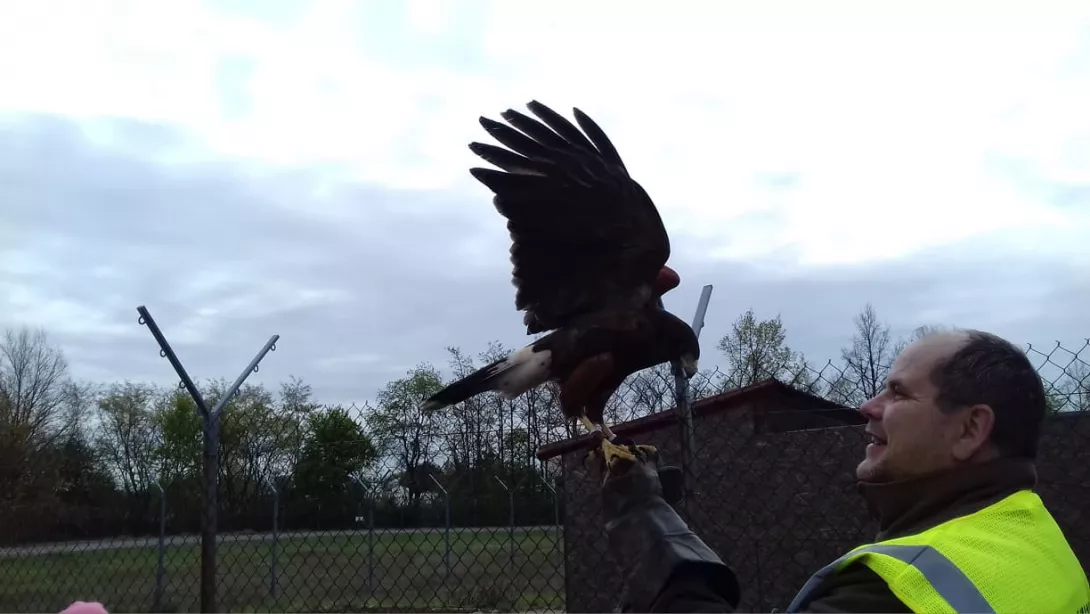 Z wizytą na łódzkim lotnisku