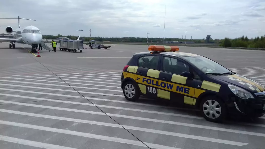 Z wizytą na łódzkim lotnisku