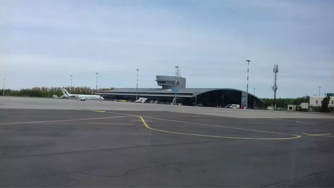 Z wizytą na łódzkim lotnisku