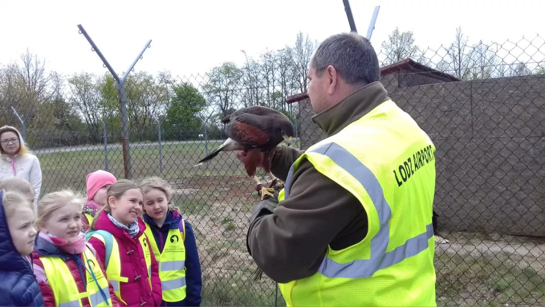 Z wizytą na łódzkim lotnisku