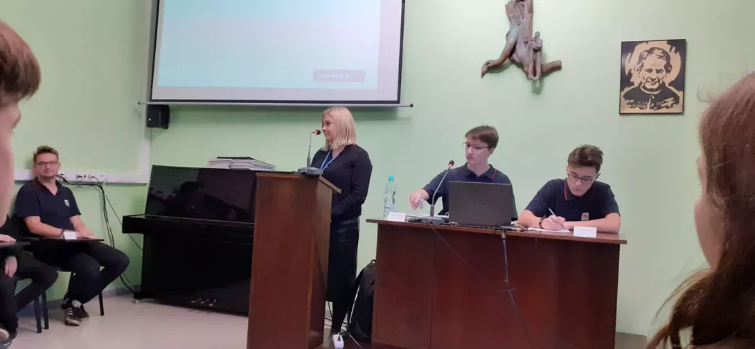 Pierwsze obrady II kadencji Salezjańskiego Sejmu Szkolnego (SSS) 2019/2020.