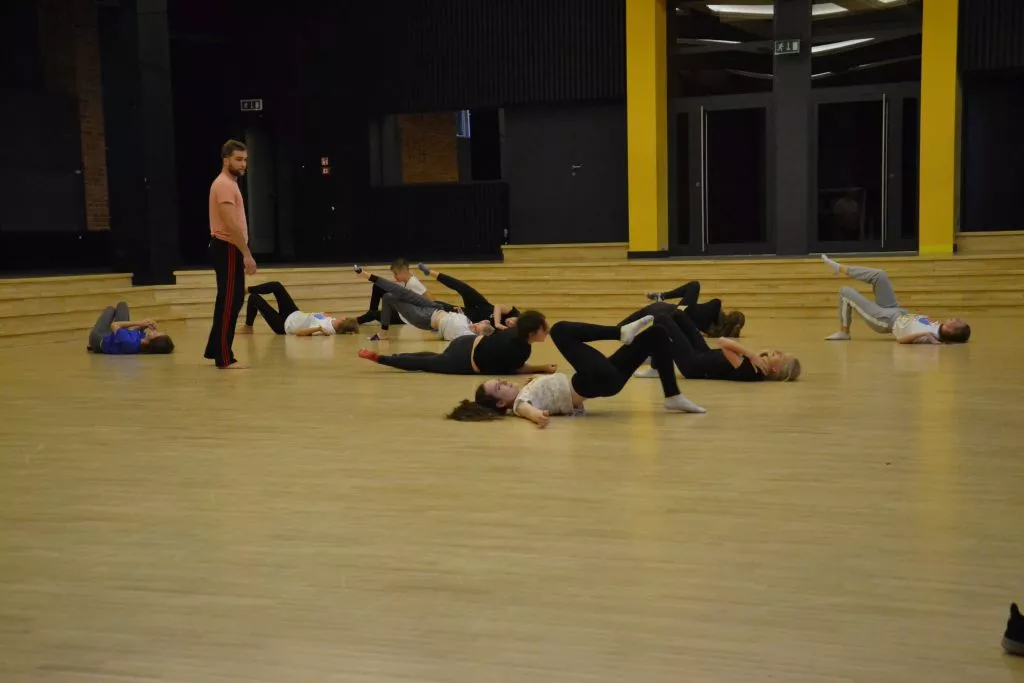 Warsztaty z Tomaszem Ciesielskim z Teatru Chorea