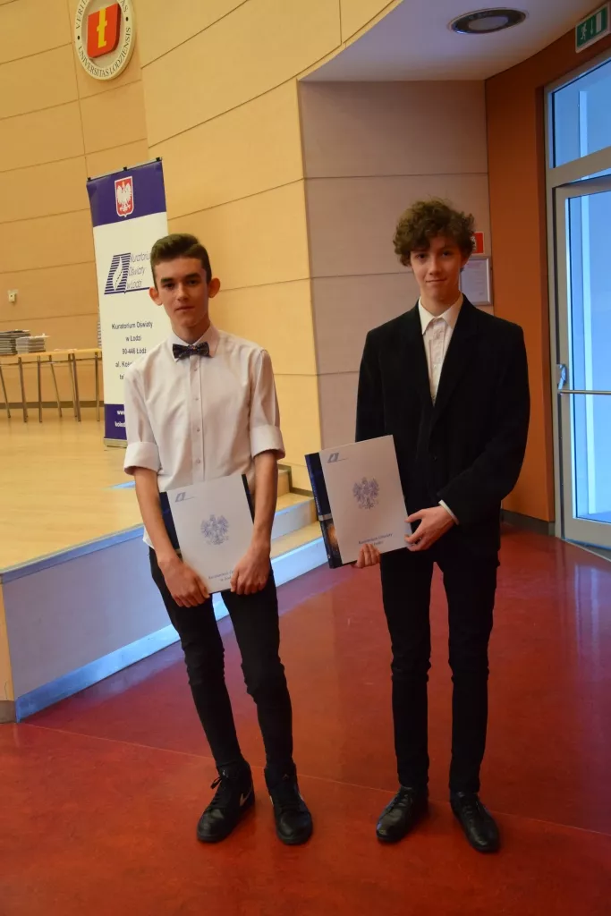 Laureaci i finaliści konkursów przedmiotowych