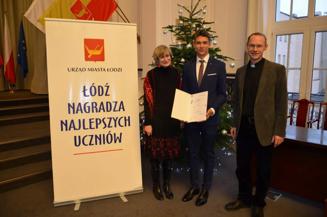 Jarek Kozioł nagrodzony stypendium Prezydenta Miasta Łodzi