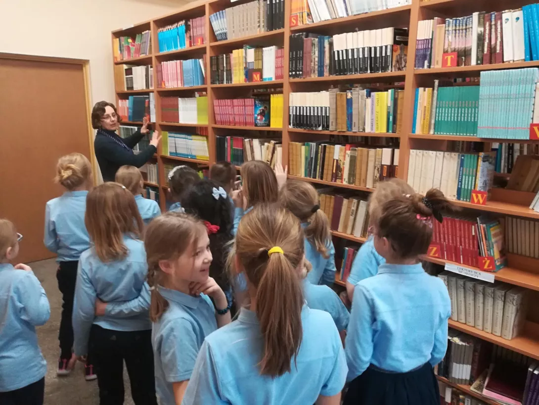 Lekcja biblioteczna dla najmłodszych
