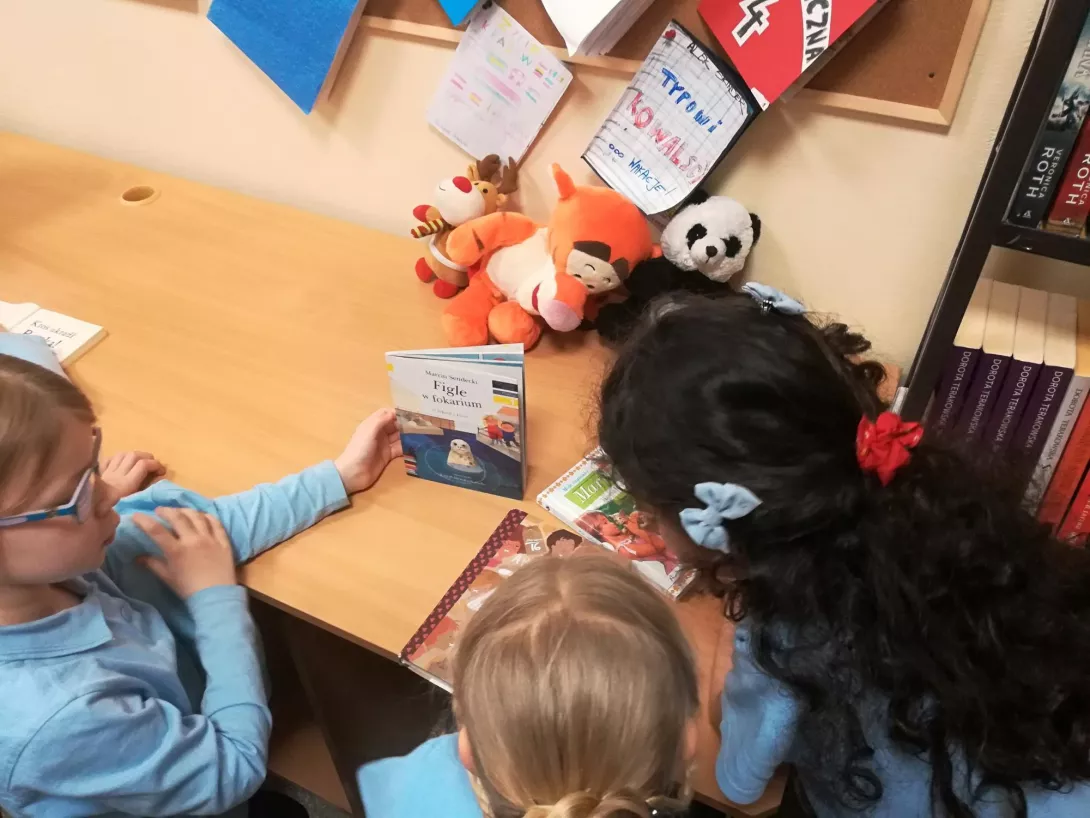 Lekcja biblioteczna dla najmłodszych