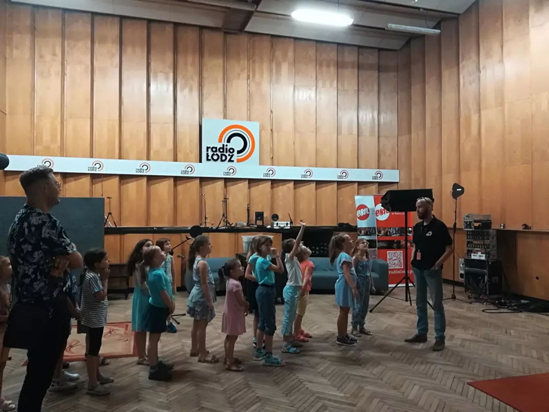 Dzień z wychowawcą w Radio Łódź