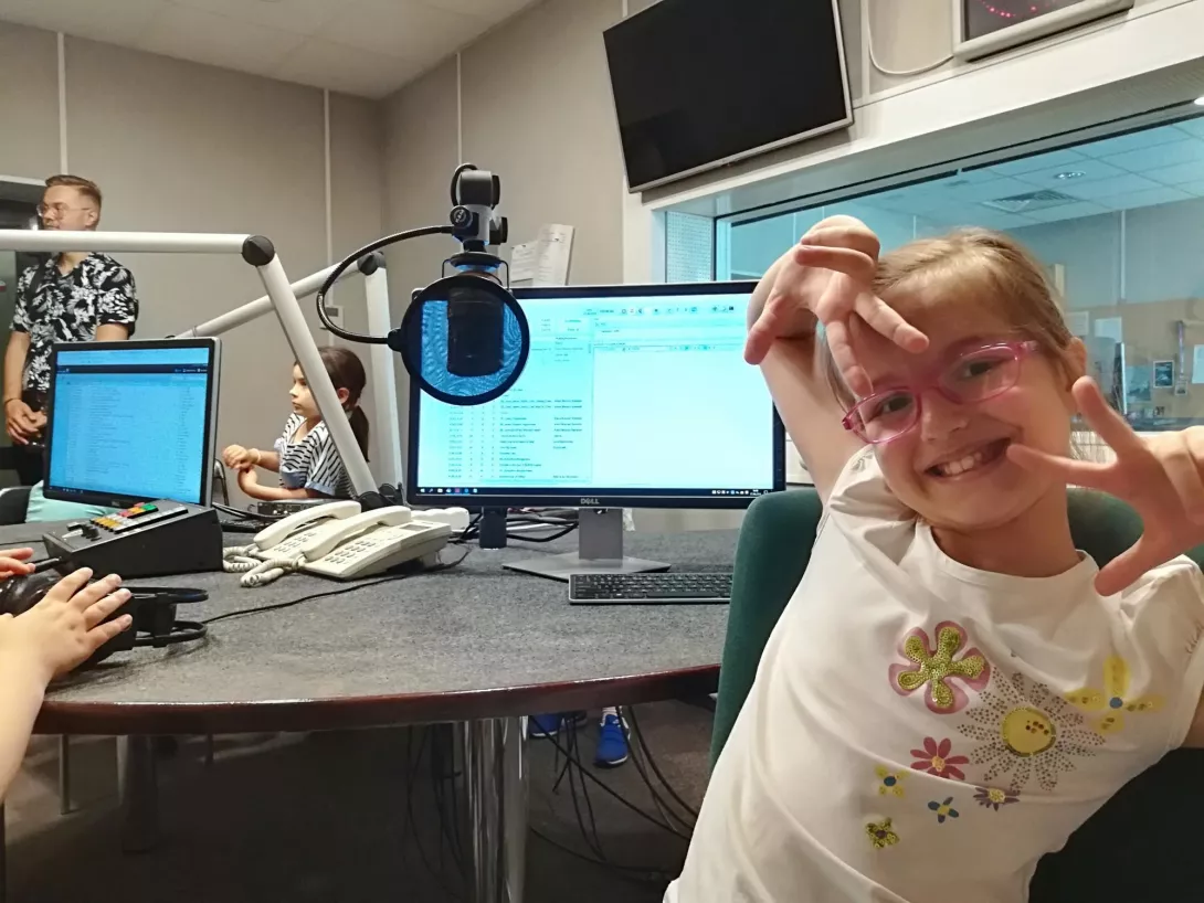 Dzień z wychowawcą w Radio Łódź