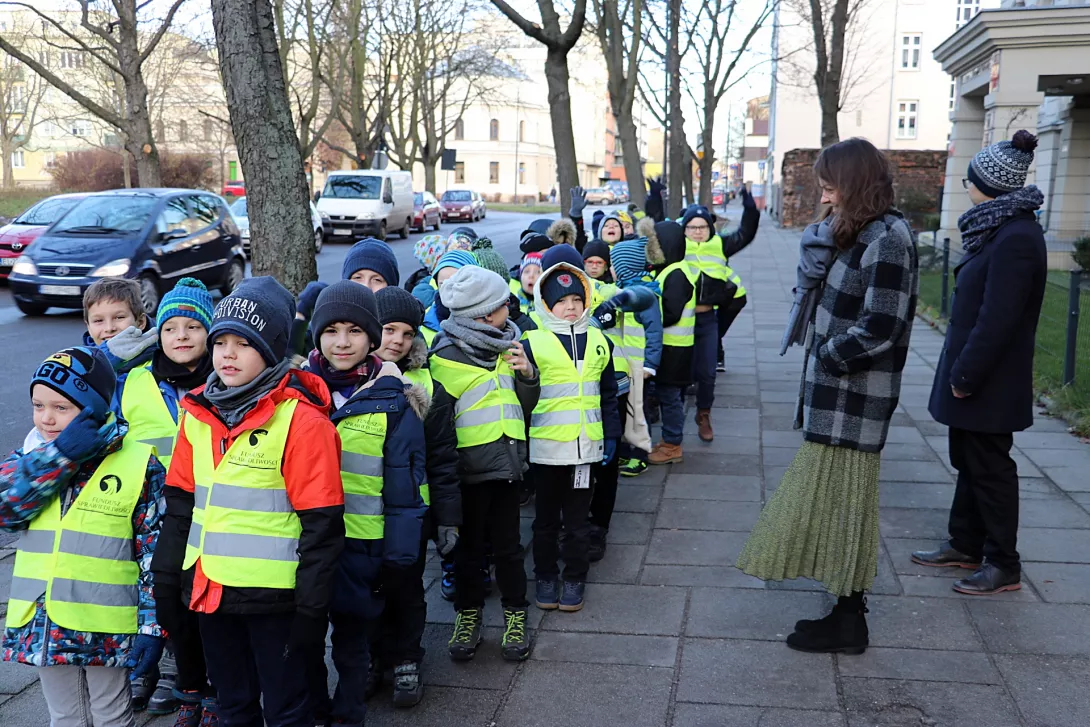 W drodze na koncert w Akademii Muzycznej