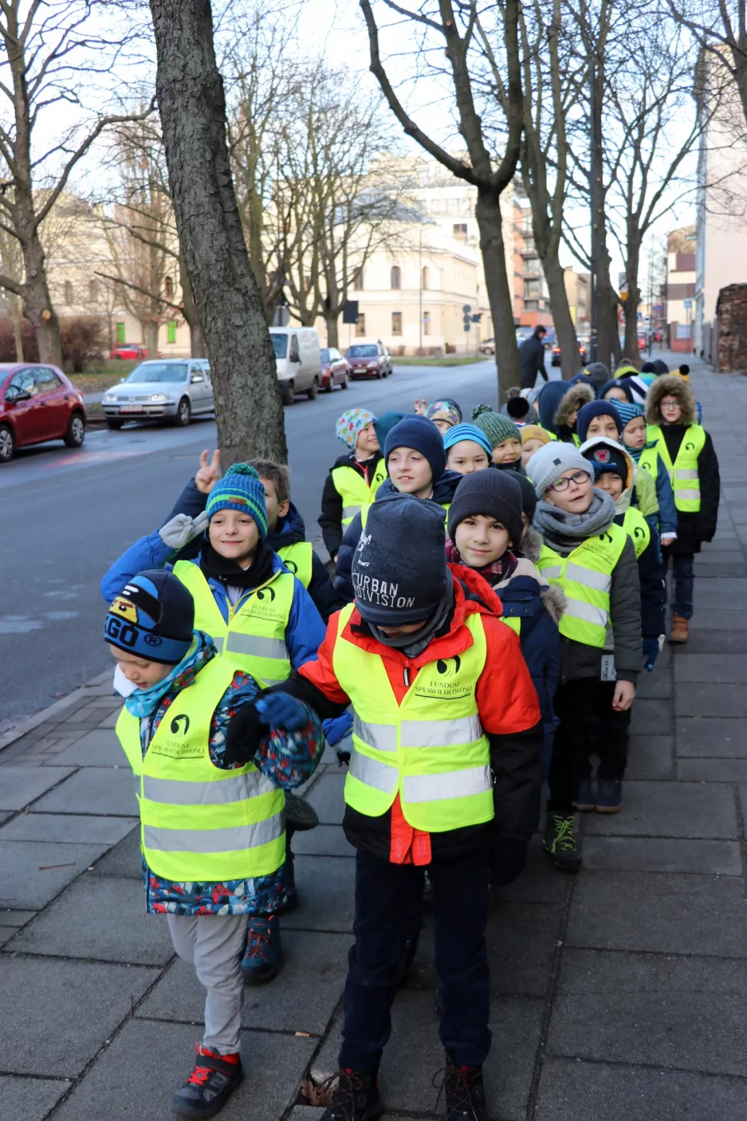 W drodze na koncert w Akademii Muzycznej