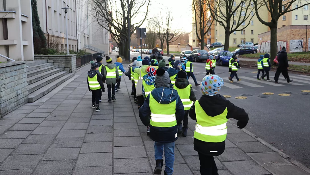 W drodze na koncert w Akademii Muzycznej