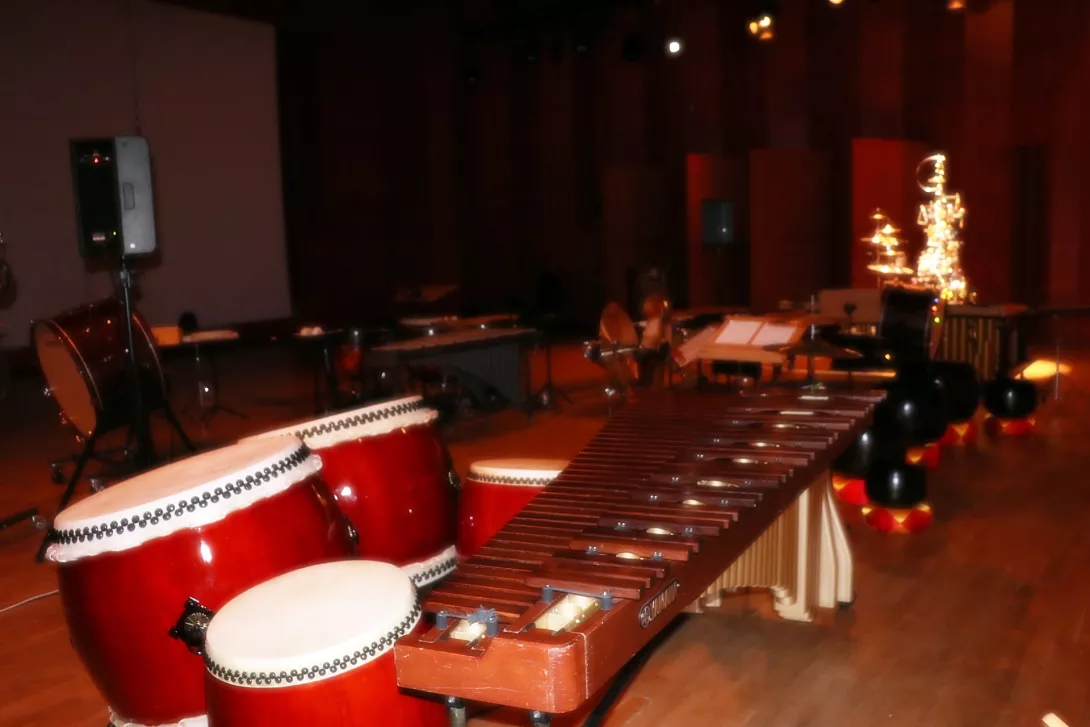 Na koncercie perkusyjnym w Akademii Muzycznej