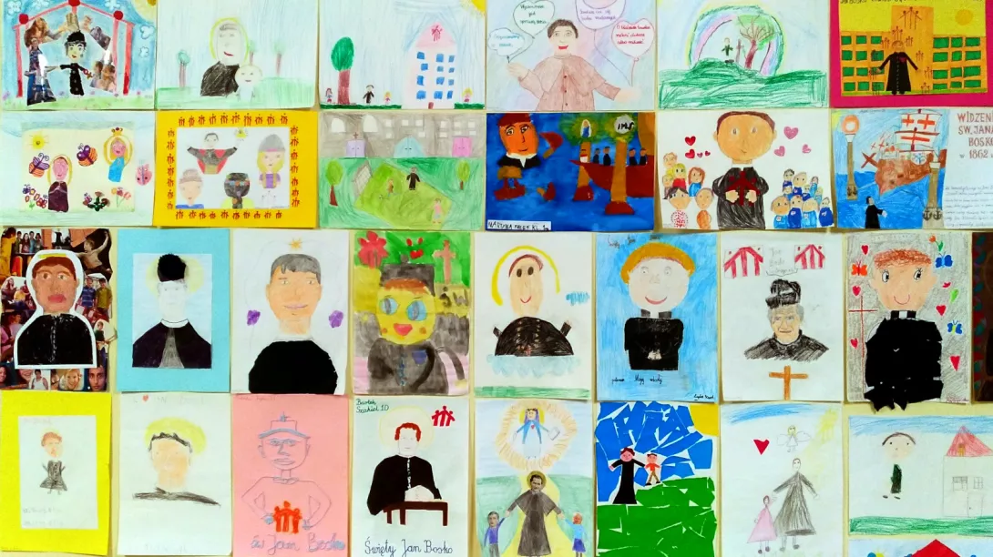 Ksiądz Bosko oczami dzieci - klasy 1-3 SSP