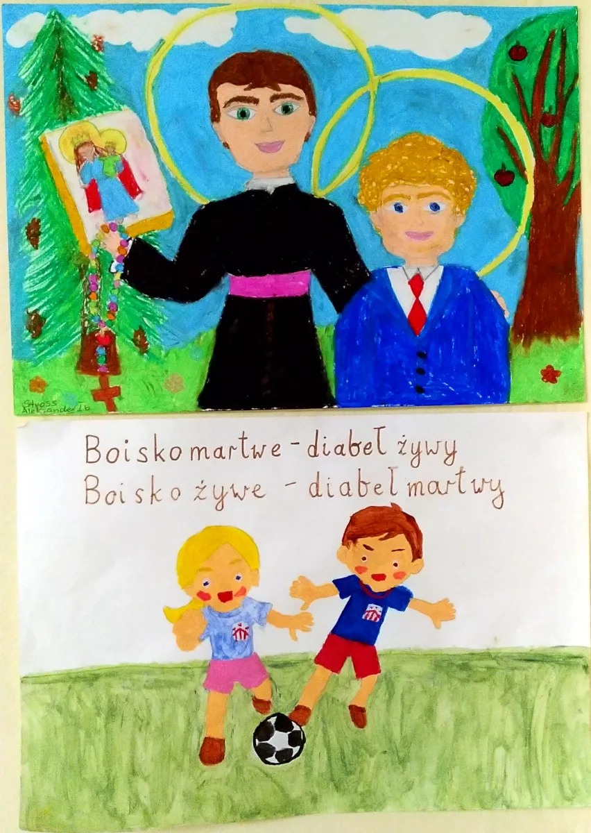 Ksiądz Bosko oczami dzieci - klasy 1-3 SSP