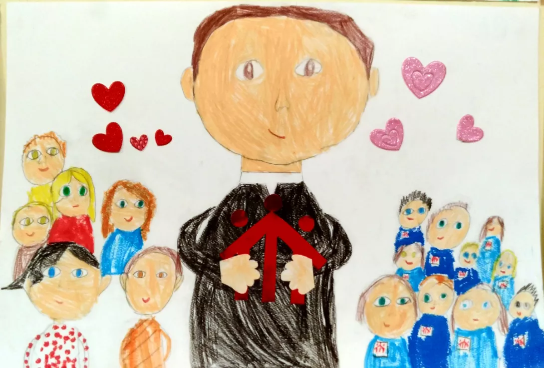 Ksiądz Bosko oczami dzieci - klasy 1-3 SSP