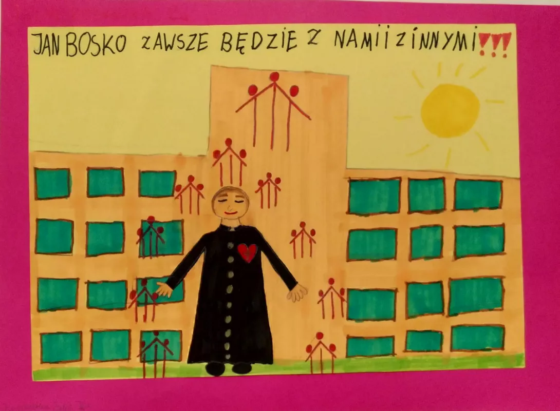Ksiądz Bosko oczami dzieci - klasy 1-3 SSP