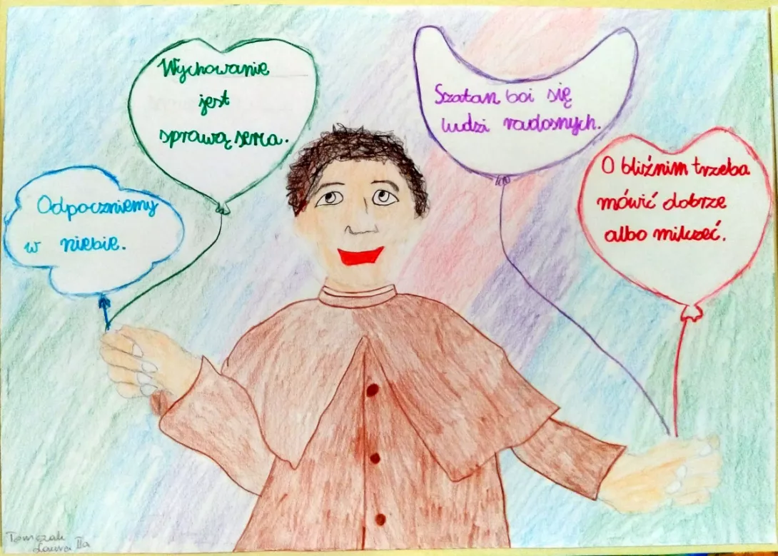 Ksiądz Bosko oczami dzieci - klasy 1-3 SSP