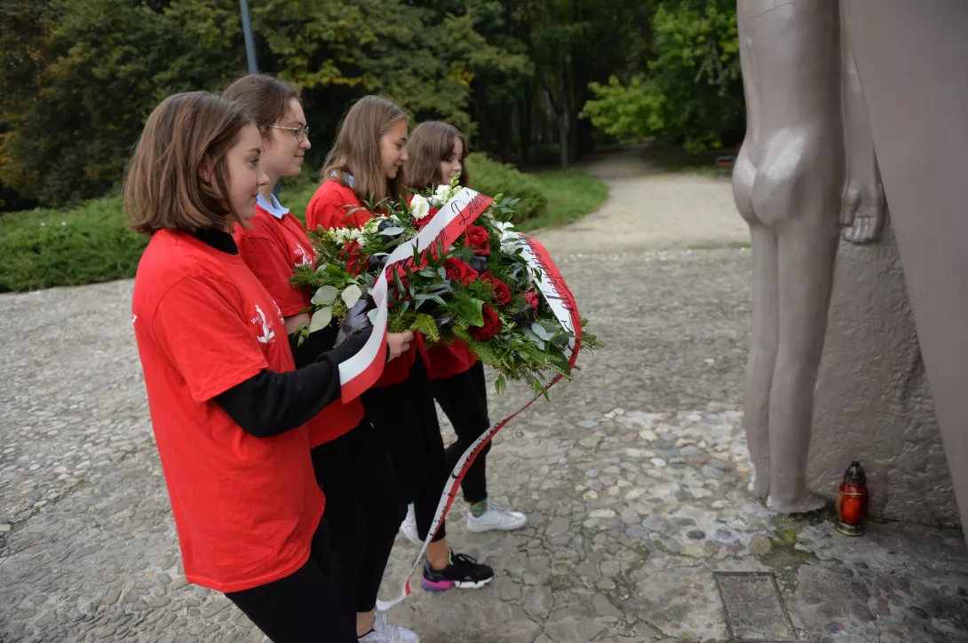 Wieniec Pamięci od uczestników Igrzysk Salezjańskich